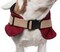 Touchdog Original Sherpa-Bark Designer Fashion-Forward Dog Coat Maroon